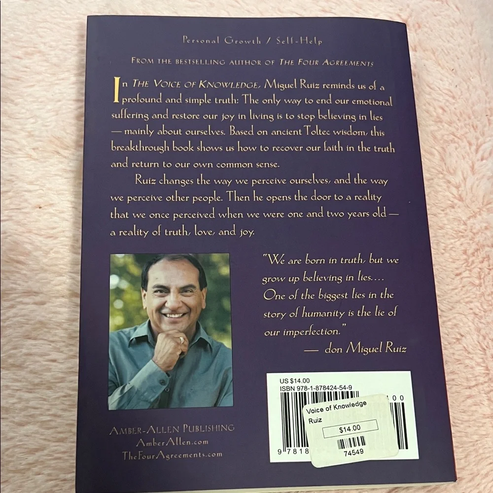 The Voice of Knowledge Book by Don Miguel Ruiz - Picture 2 of 3